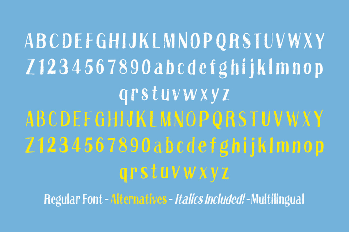 Truesketch + Bonus Ornament Font preview 4