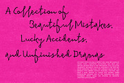Raw Handwritten Script Bundle, a Script Font by Craft Supply Co. (Thumbnail 7 of 11)