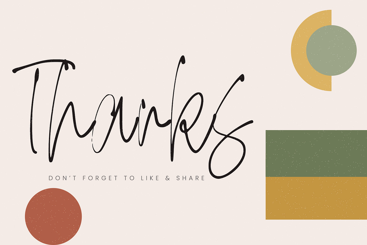 Miyoshe - The Natural Signature Font, a Script Font by Graphicfresh (Photo 7 of 7)