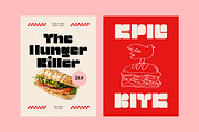 Mict Rush - Unique Retro Bold Font, a Font by Imoodev (Thumbnail 2 of 5)