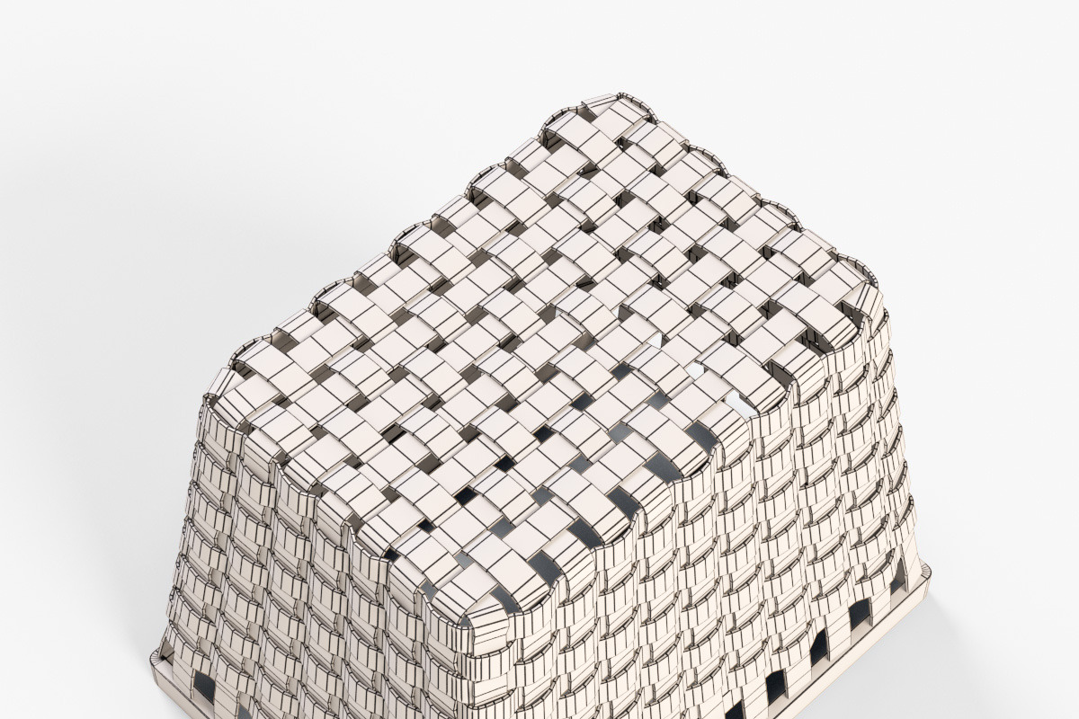 Wicker Basket Ikea Knarra 2 Black, an Object 3D Model by Markelos (Photo 10 of 10)