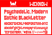 Squadron font, a Blackletter Font by weknow (Thumbnail 5 of 8)