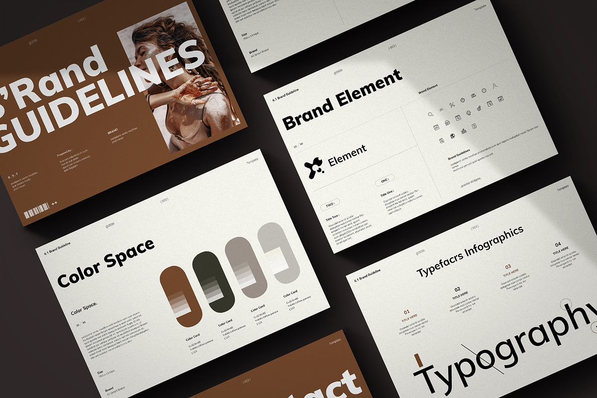 Brand Guidelines Template preview 7