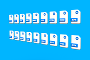 Documents and Office Formats 3D, a 3D by Casa Mandarina (Thumbnail 5 of 9)