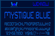 The Bat Cave font, a Font by weknow (Thumbnail 2 of 8)
