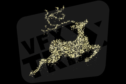 Christmas Particles - Reindeer
