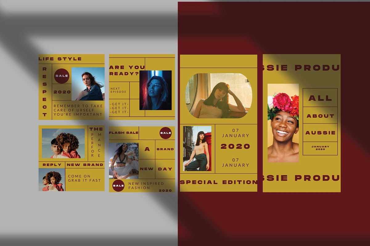 AUSSIE Instagram Template, a Social Media Template by Compaq_Creative (Photo 5 of 10)