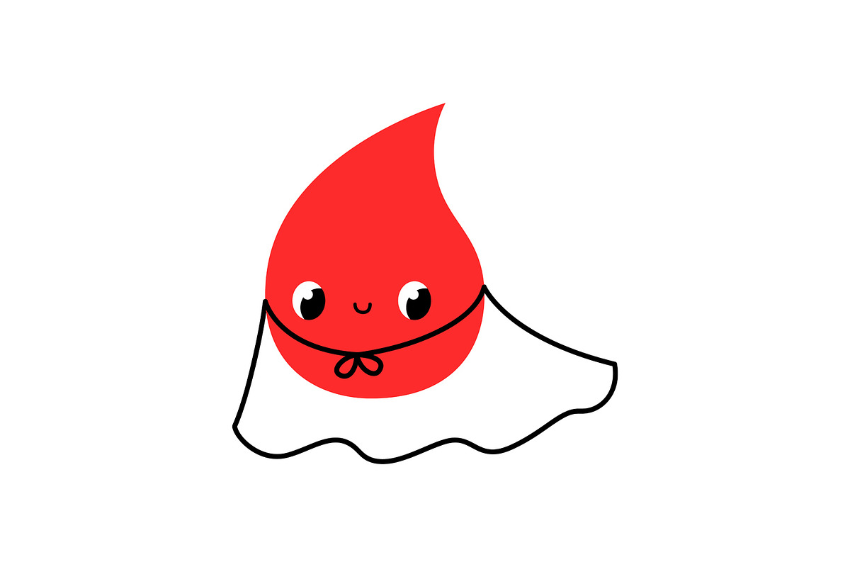 Blood Drop Superhero Medical Donor, a Healthcare Illustration by the_myro (Photo 8 of 12)