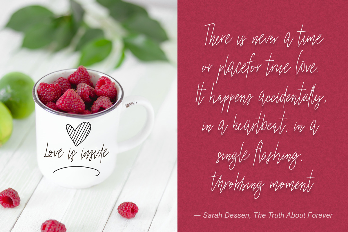 Beloved signature duo font. preview 2
