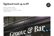 50 sign facade signboard logo mock, a Product Mockup by PrintPixel (Thumbnail 51 of 53)