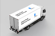 Branding Mockup Truck Mockup Plain, an Advertising Mockup by River Visual (Thumbnail 7 of 7)