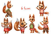 Forest Babies - Watercolor Set, an Animal Illustration by Mashamashastu (Thumbnail 2 of 10)