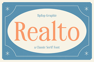 Realto – Classic Serif Font