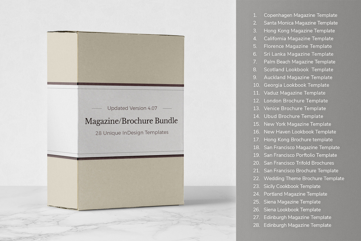 Magazine & Brochure Bundle, a Magazine Template by Ruben Stom (Photo 11 of 39)