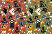 Happy Halloween, a Pattern Graphic by PenguinHouse (Thumbnail 2 of 7)