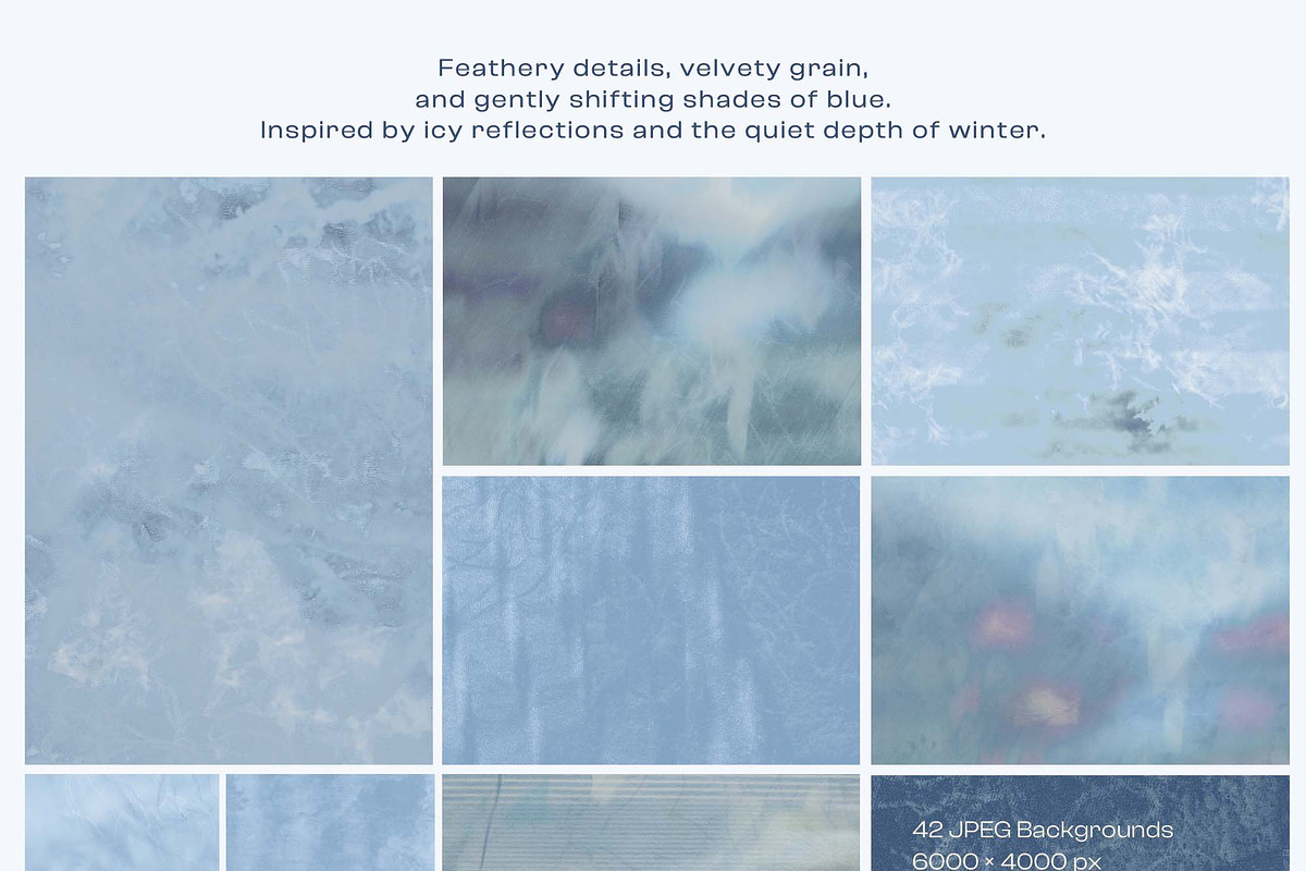 Veloura Frost — Blue Backgrounds, a Background Graphic by DigARTbyHavroshka (Photo 10 of 12)