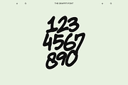 THE GRAFFITI FONT, a Font by THE BOLD FONT. (Thumbnail 7 of 9)