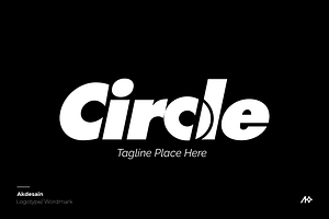Circle Wordmark Logo, a Branding & Logo Template by Akdesain