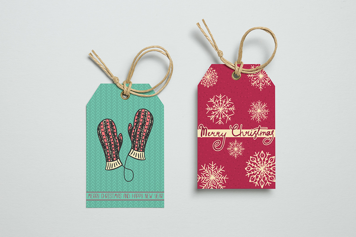 40 Christmas tags, a Pattern Graphic by SomStock (Photo 2 of 5)