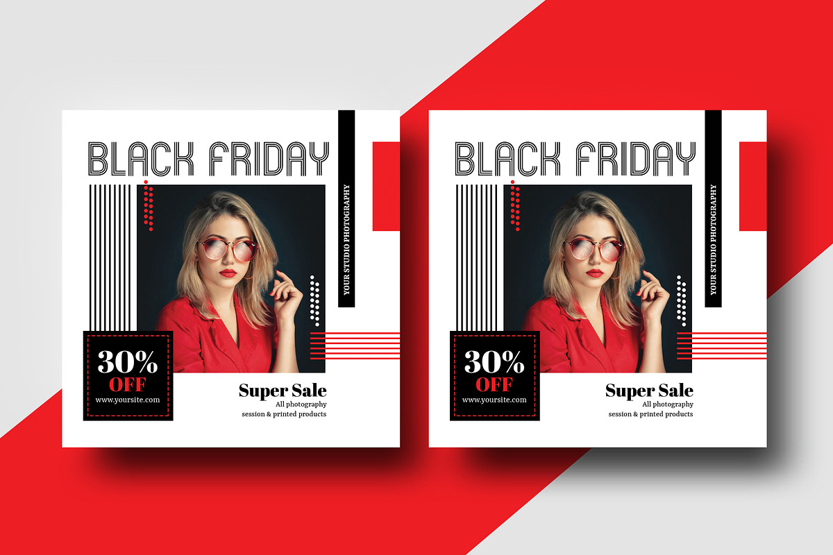 Black Friday Marketing Template, a Stationery Template by Ultimate Template Shop (Photo 2 of 5)
