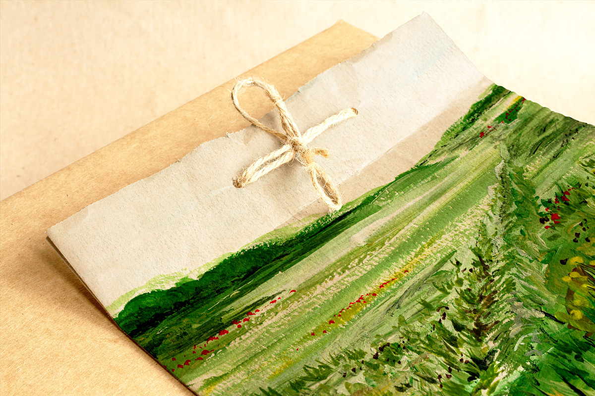 Summer Landscapes, an Illustration by Ann Bright (Photo 6 of 8)