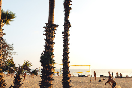 Evening beach atmosphere on a tropical island, a Nature Photo by Art Rachen