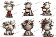 Whimsical Farm Animal Clipart, an Illustration by DreamArtGraphic (Thumbnail 4 of 4)