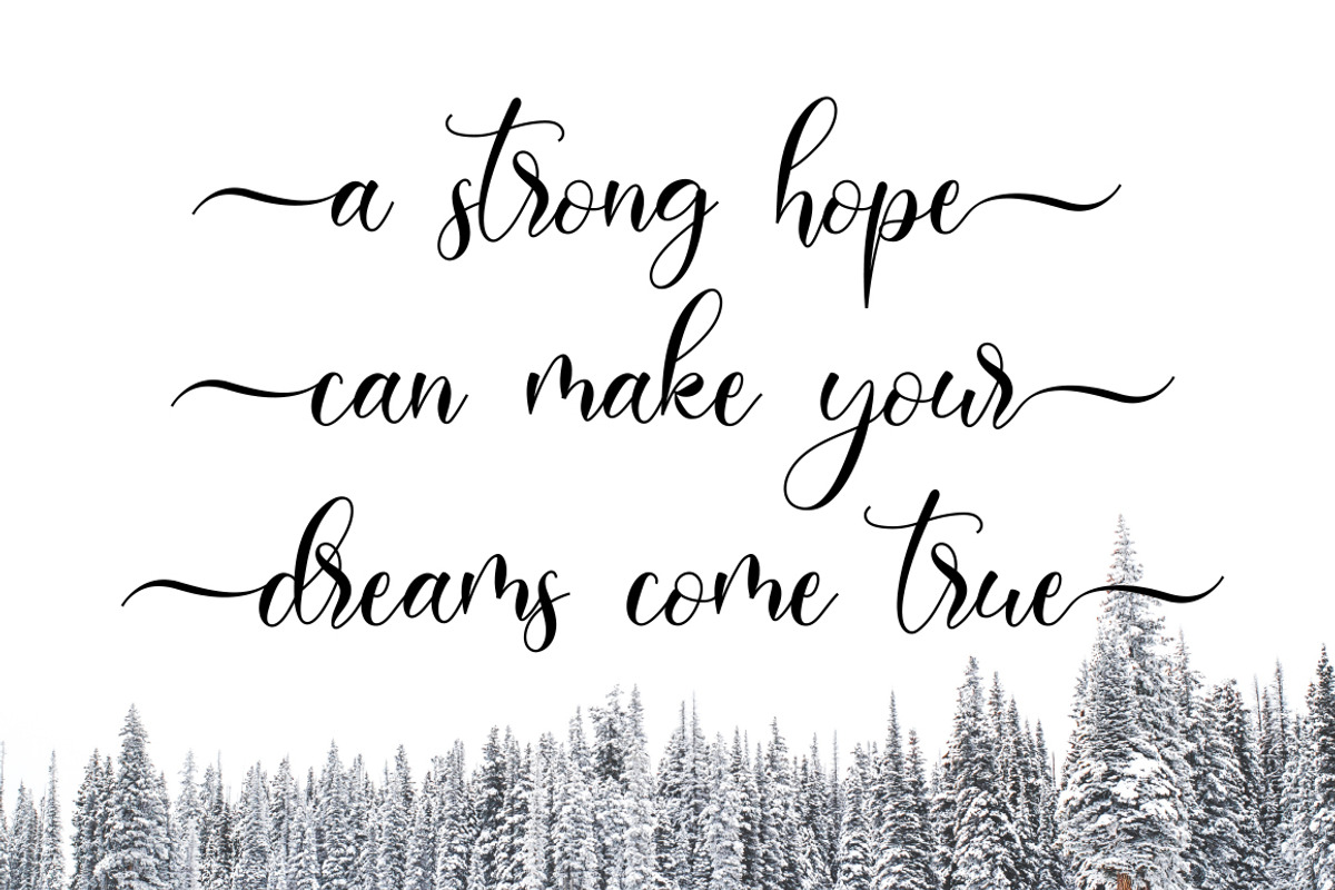 Clara Script, a Script Font by Nissa Studio (Photo 9 of 12)