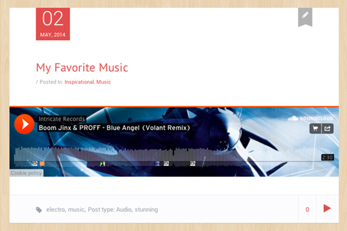 NiceBlog WordPress Blogging Theme, a WordPress Template by Dezinethemes (Photo 3 of 4)
