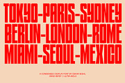 Projekt Display - Condensed Font, a Sans Serif Font by Oskar Biehl (Thumbnail 3 of 10)