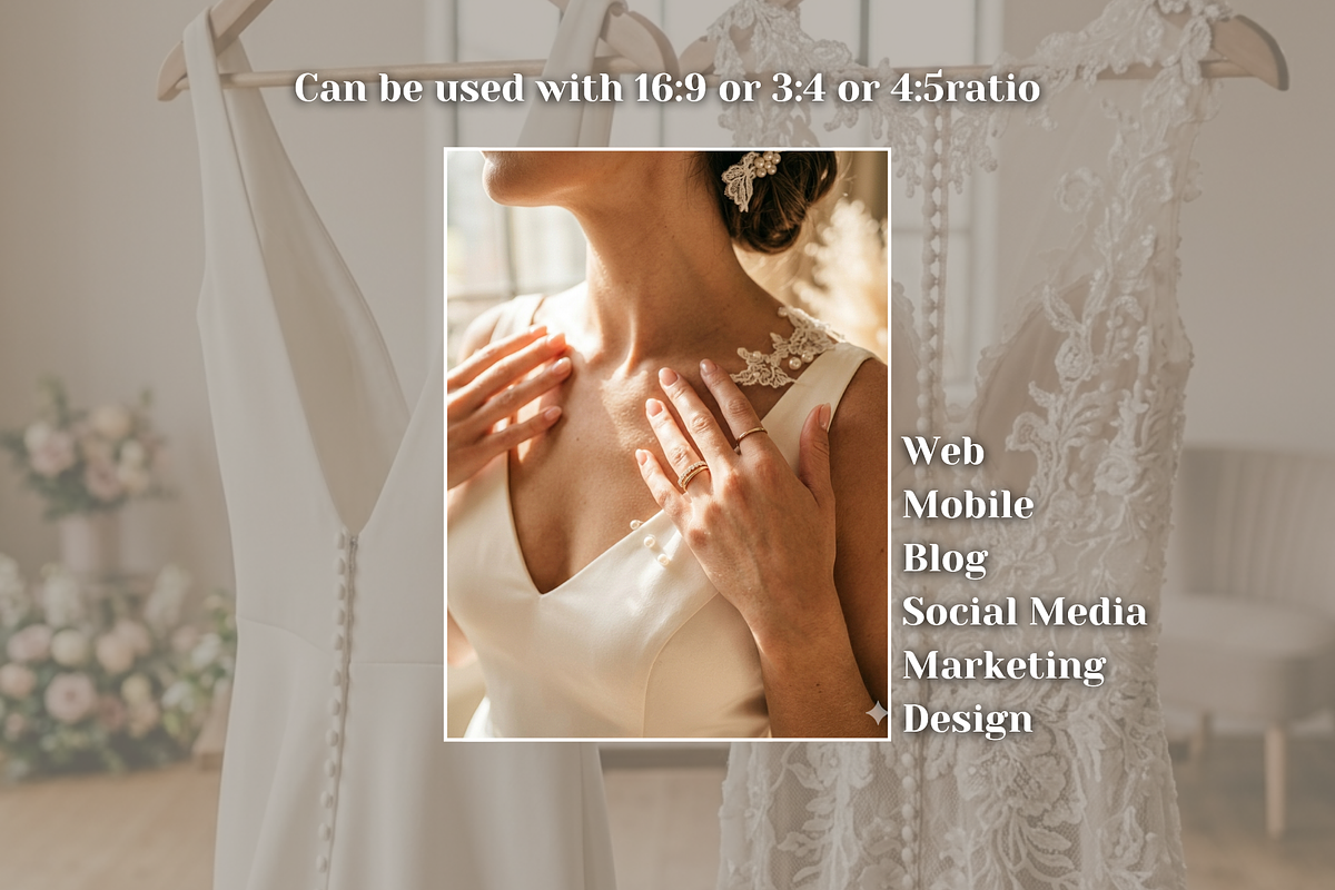 Modern Wedding Stock images, a Beauty & Fashion Photo by MarkoPresets (Photo 5 of 8)