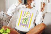Oopsie Daisy Striped Sublimation, an Animal Illustration by Daily.Designs (Thumbnail 4 of 6)