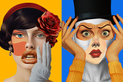 The Face Collage, an Object Graphic by Graphicdome (Thumbnail 3 of 21)