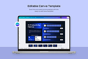 AI KPI Dashboard Infographic, a Work Illustration by twinstd (Thumbnail 3 of 5)