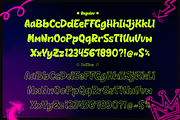 Bling Nioh | Graffiti Typeface, a Handwritten Font by gracetype_studio (Thumbnail 10 of 12)