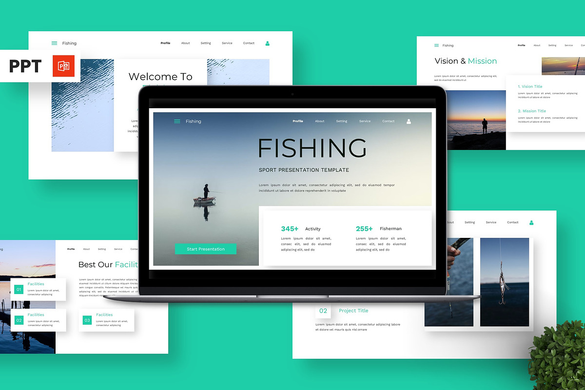 Fishing - Sport Powerpoint