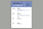 Teacher Resume Template, a Resume Template by Scribbled Napkin Design (Thumbnail 4 of 4)