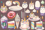 UNICORN DESSERTS, a Graphic by AJDA ART (Thumbnail 3 of 5)