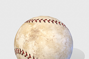 Old Baseball PBR, an Object 3D Model by Daniel Mikulik (Thumbnail 3 of 11)
