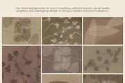 Silent Herbarium Botanical Textures, a Background Graphic by DigARTbyHavroshka (Thumbnail 7 of 11)