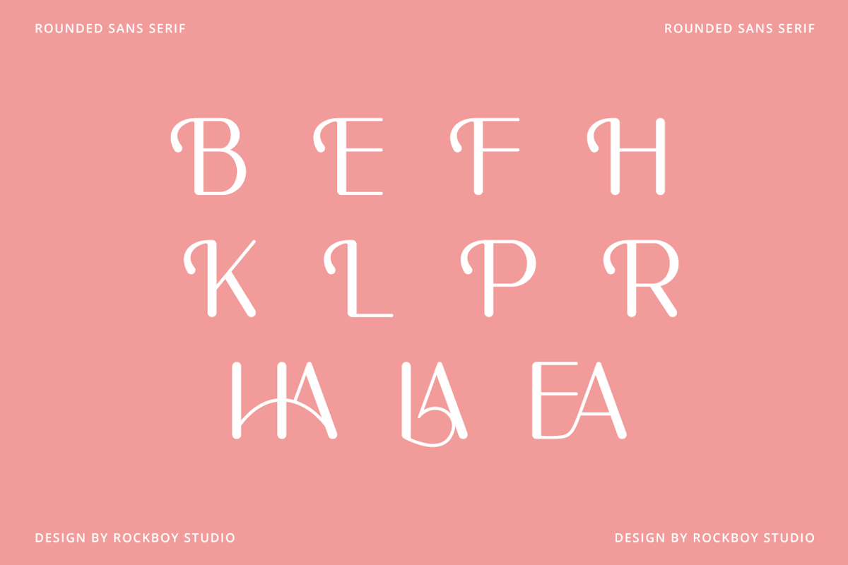Alaskha - Advertisement Font, a Sans Serif Font by RockboyStd (Photo 6 of 11)