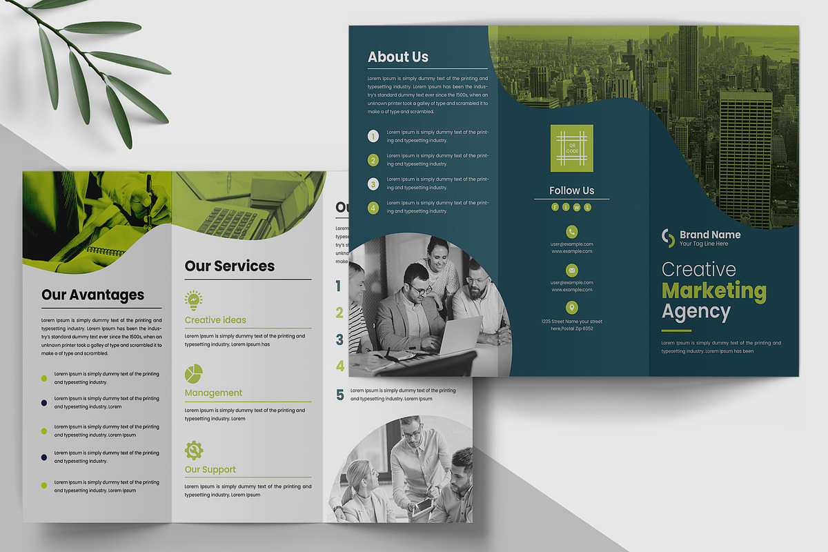 Trifold Brochure Layout Design, a Brochure Template by MightyDesign (Photo 3 of 7)
