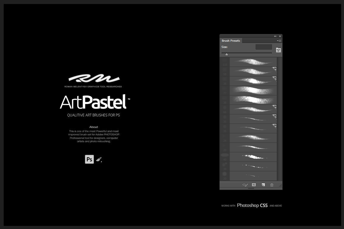 RM Art Pastel, a Brush Add-On by R M (Photo 4 of 4)