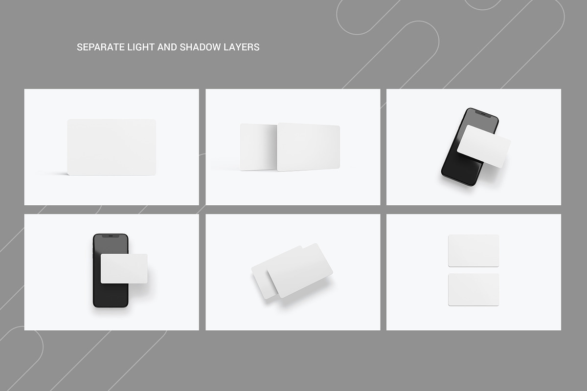 Plastic Card Mockup, a Mockup by Seven Lights (Photo 3 of 16)