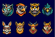 Animal Mascot Logo Illustration 3, an Illustration by Riswan Ratta (Thumbnail 3 of 3)
