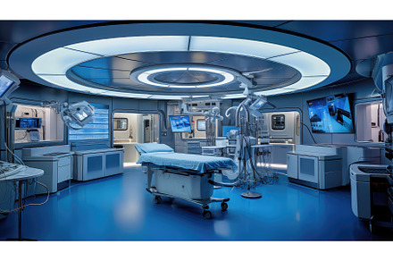 medical surgery hospital building ai, a Background Photo by pikepicture