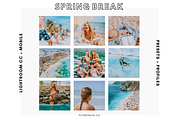 Spring Break Mobile Lightroom Preset, an Action Add-On by Filtercrave (Thumbnail 3 of 14)