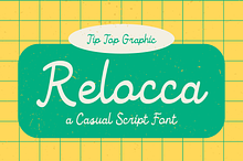 Relocca – A Casual Script Font