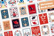 Scandinavian Christmas Cards Pack, an Illustration by Chus Moreno Studio (Thumbnail 1 of 12)