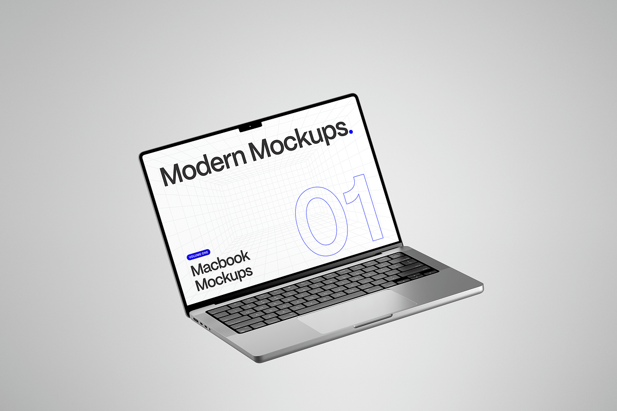 Minimal Macbook Mockups Vol 1, a Mac Mockup by Modern Mockups (Photo 7 of 17)